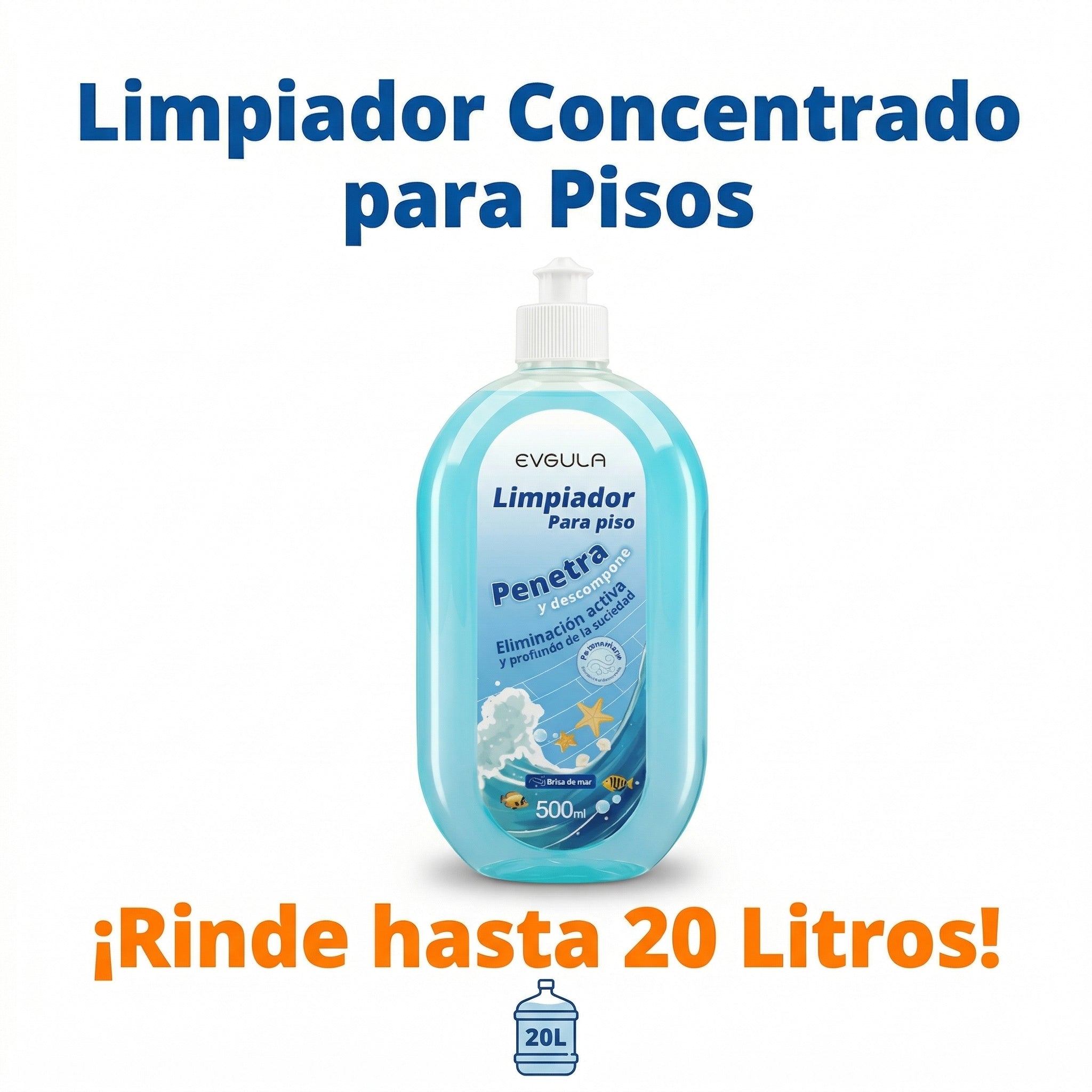 Limpiador Concentrado para Pisos Brillo Intenso 500 ml