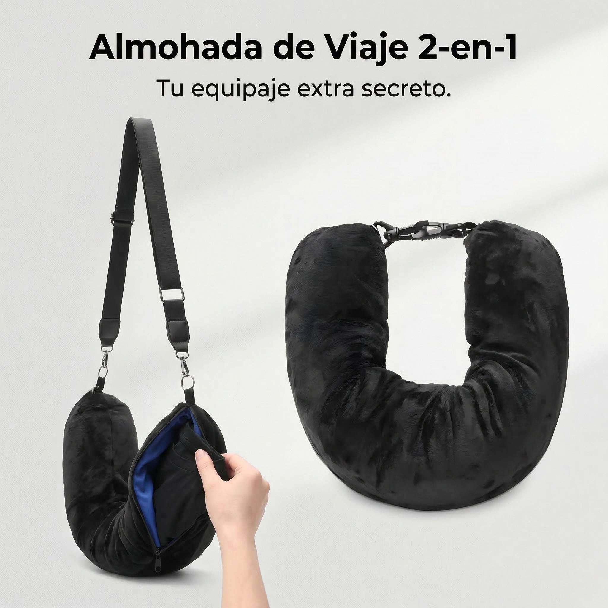 Almohada Rellenable Ahorra Equipaje Para Viaje