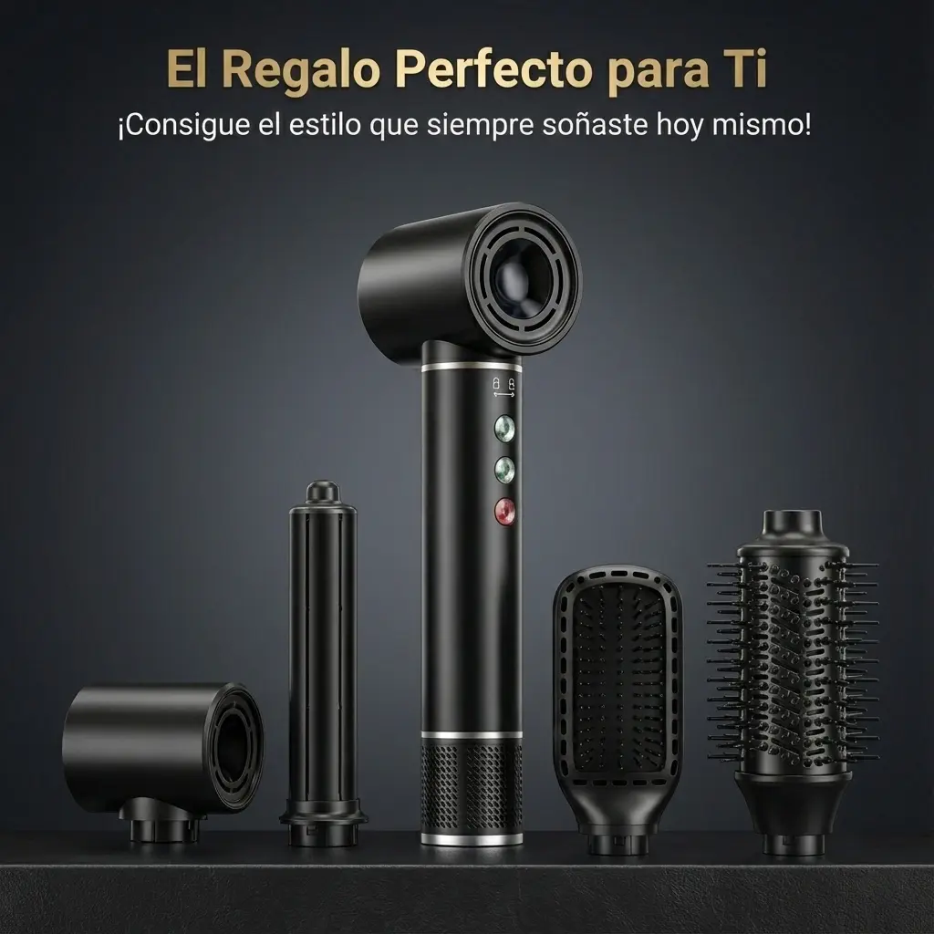 Secadora de Cabello Iónica Profesional 5 en 1