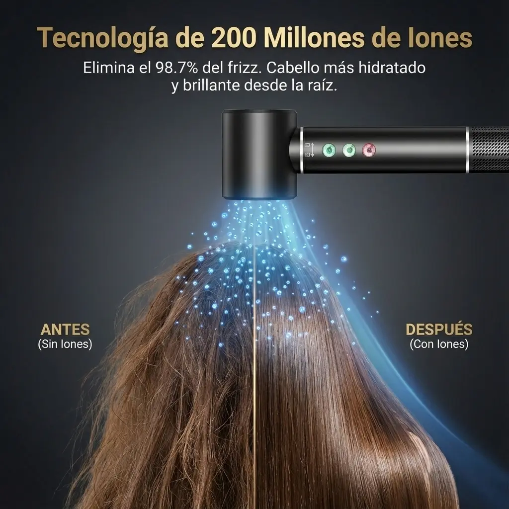 Secadora de Cabello Iónica Profesional 5 en 1